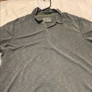 Eddie Bauer XXL active grey polo shirt 👍🏻💯🤙🏻